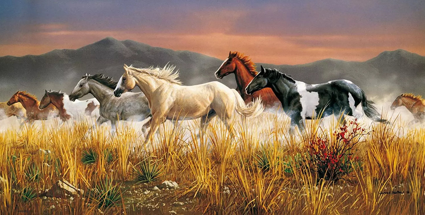 Puzzle 13200 elementów. High Quality Collection. Konie
