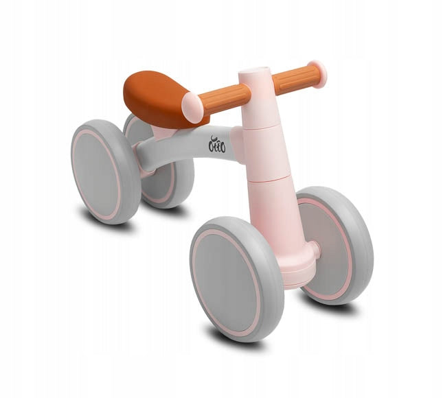 ROWEREK BIEGOWY OTTO TOYZ PINK - PIANKOWE KOŁA - METALOWA RAMA