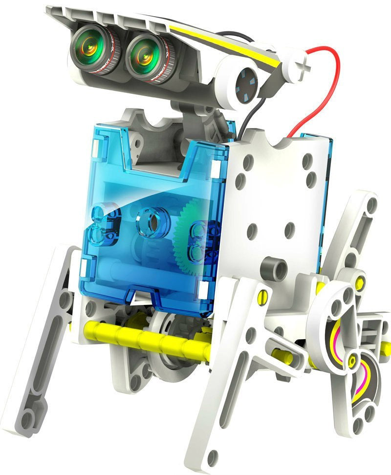 Pojazdy, roboty Solarne 14w1. Konstruktor robotów.