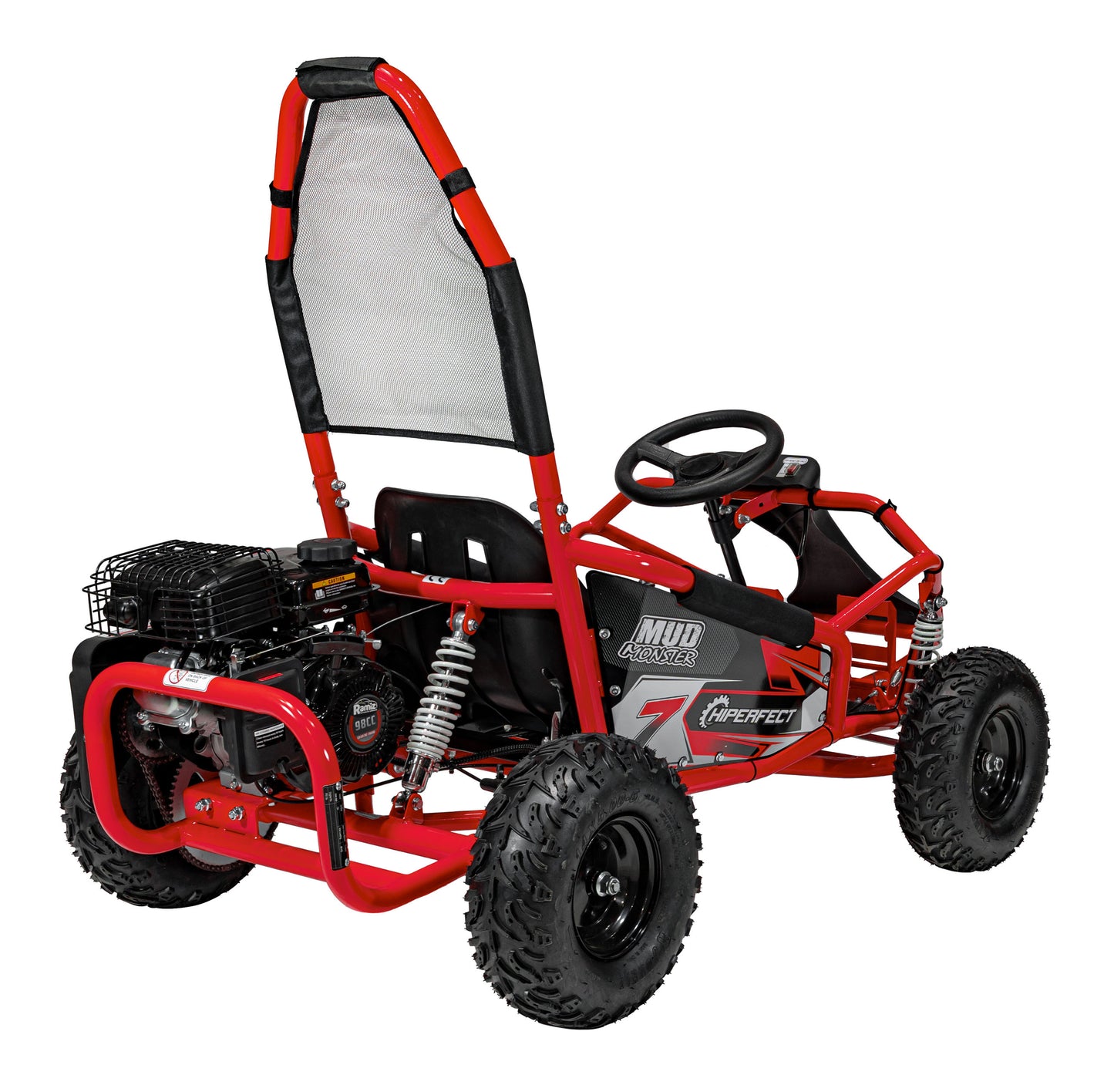 Pojazd Gokart Spalinowy MUD MONSTER Czerwony