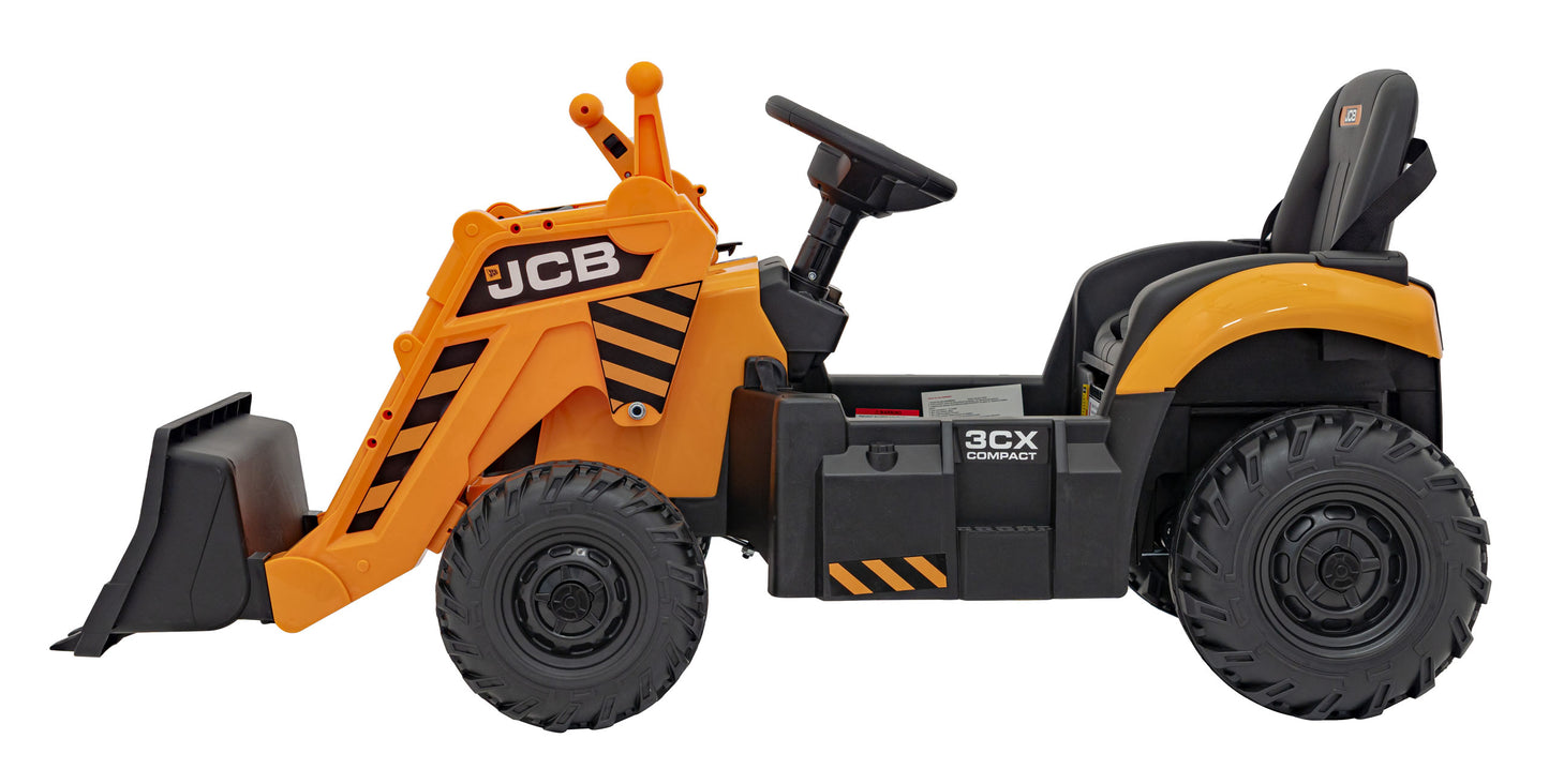 Pojazd Koparka JCB Żółty