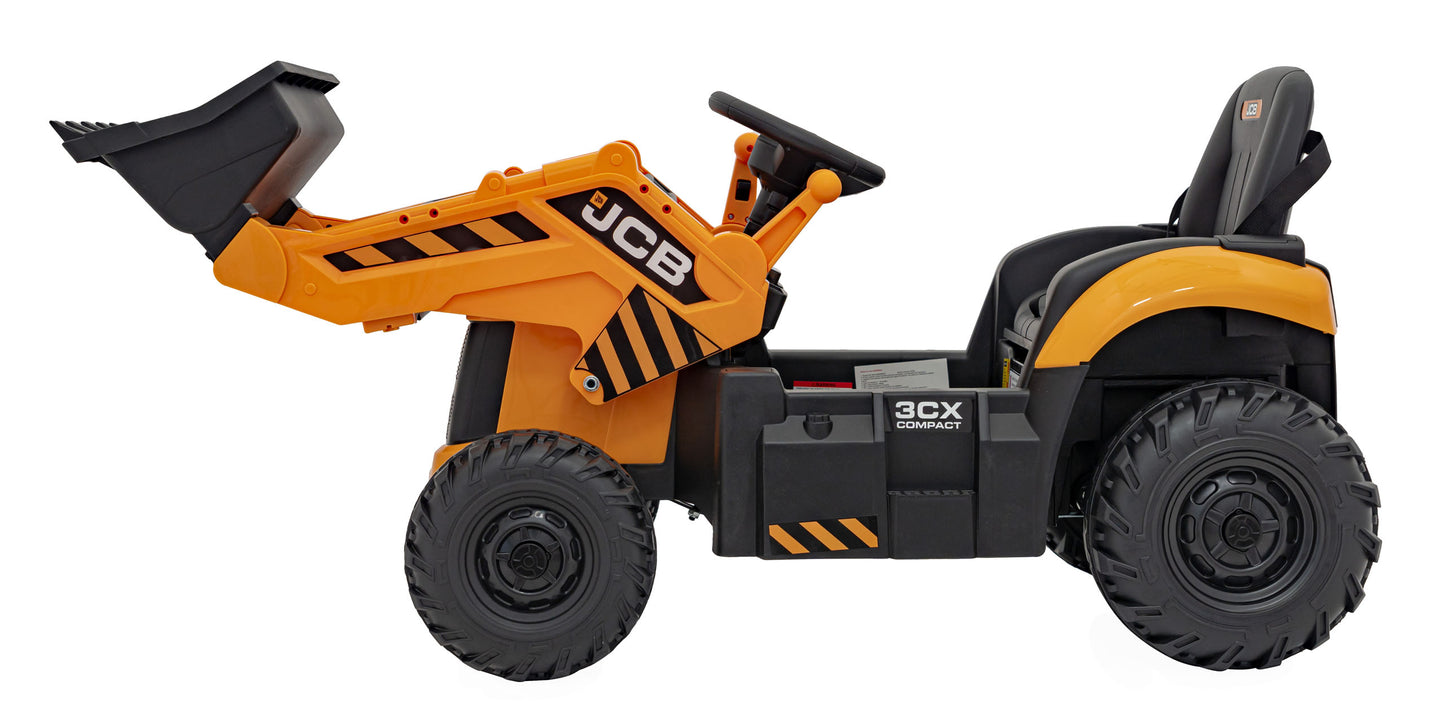 Pojazd Koparka JCB Żółty