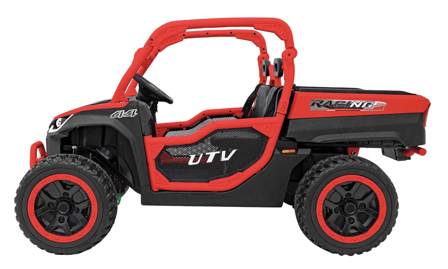 Pojazd Farmer Truck UTV Racing Czerwony