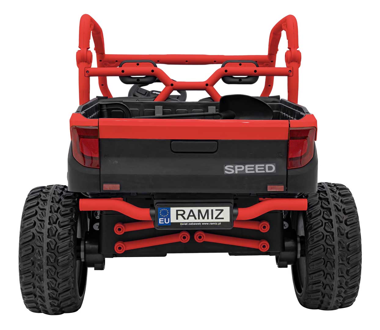 Pojazd Farmer Truck UTV Racing Czerwony