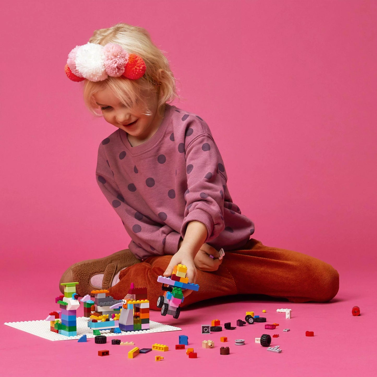 LEGO Classic Biała płytka konstrukcyjna 11026