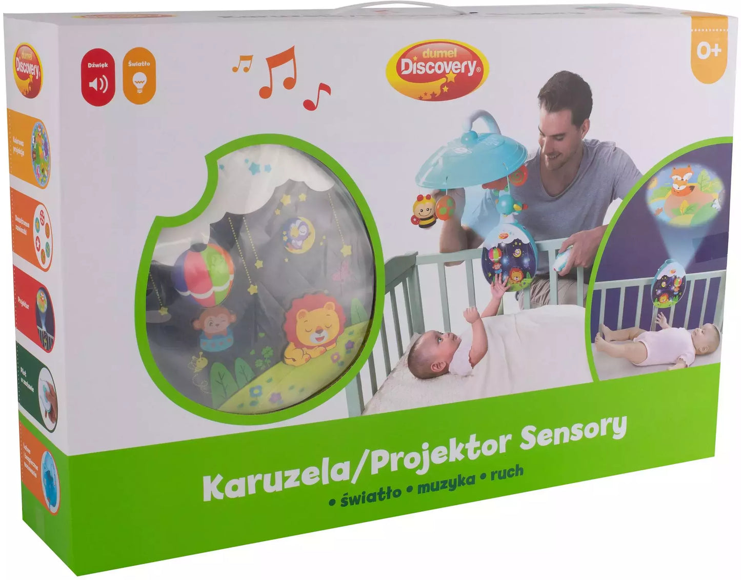 Karuzela/projektor sensory