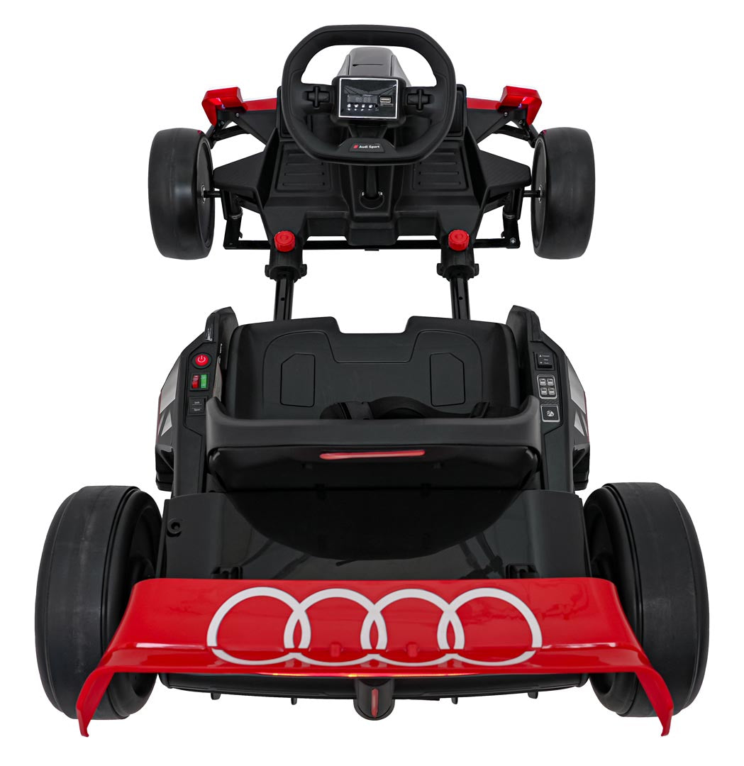 Pojazd Gokart Audi z Funkcją Driftu Czerwony