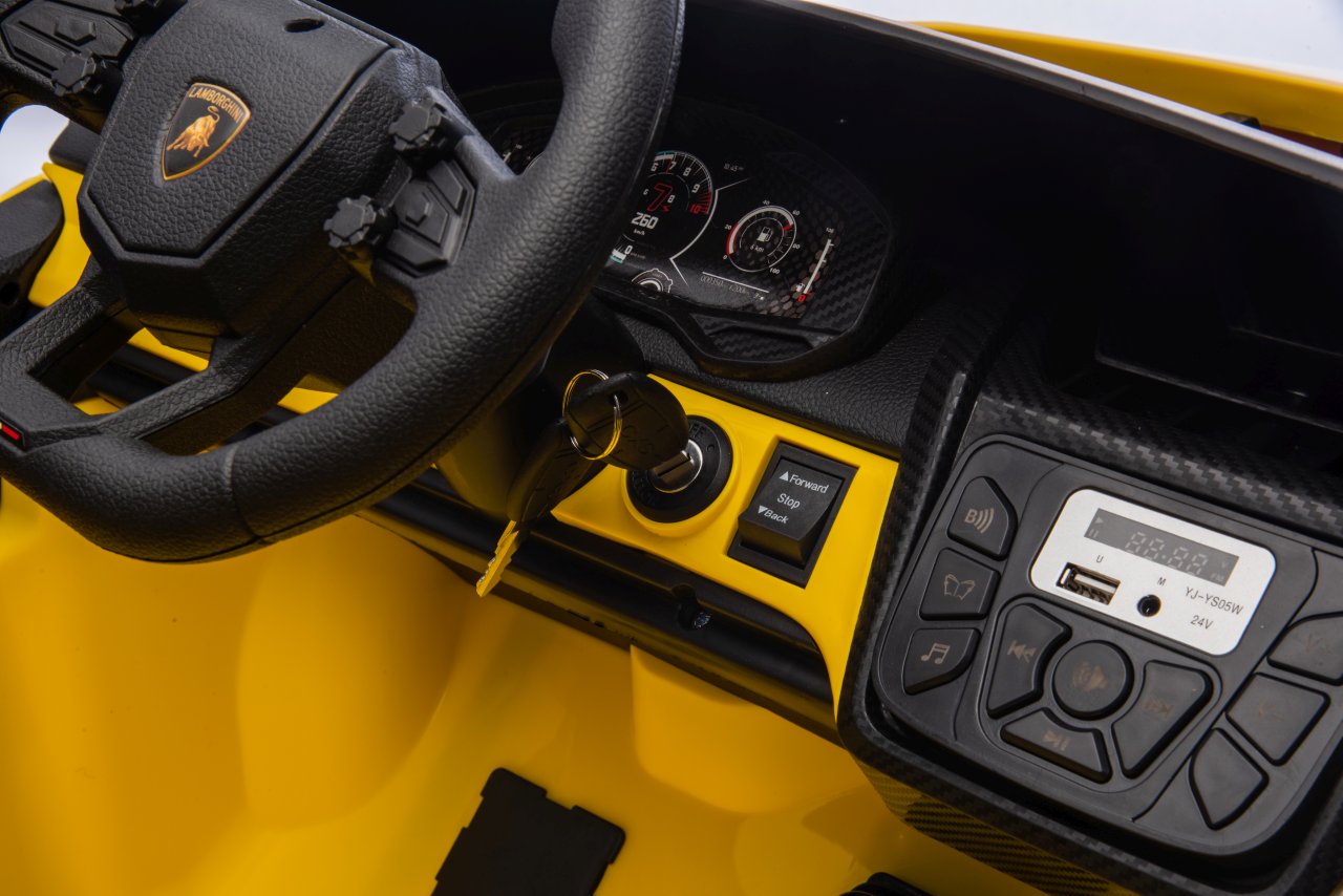 Pojazd Lamborghini Revuelto XL STRONG Żółty