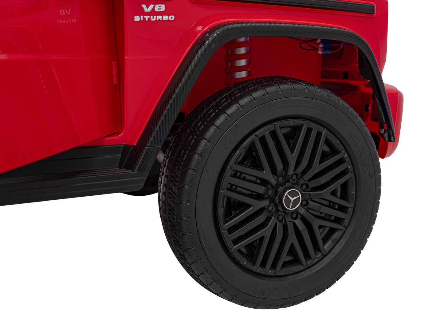 Pojazd Mercedes Benz G63 AMG XXL STRONG MP4 Czerwony