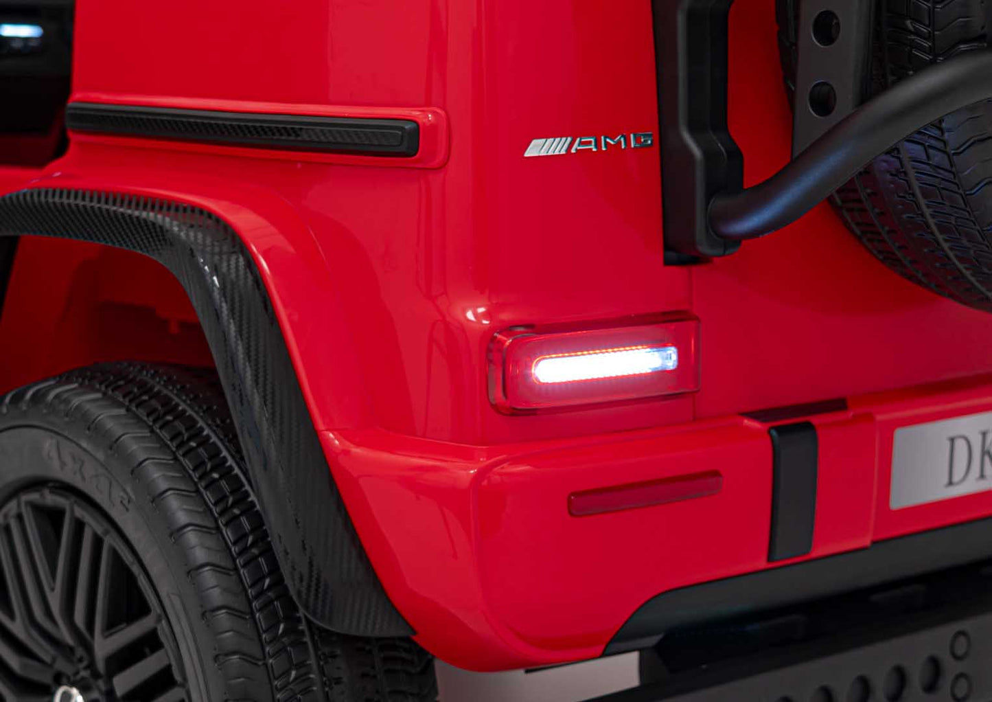 Pojazd Mercedes Benz G63 AMG XXL STRONG MP4 Czerwony