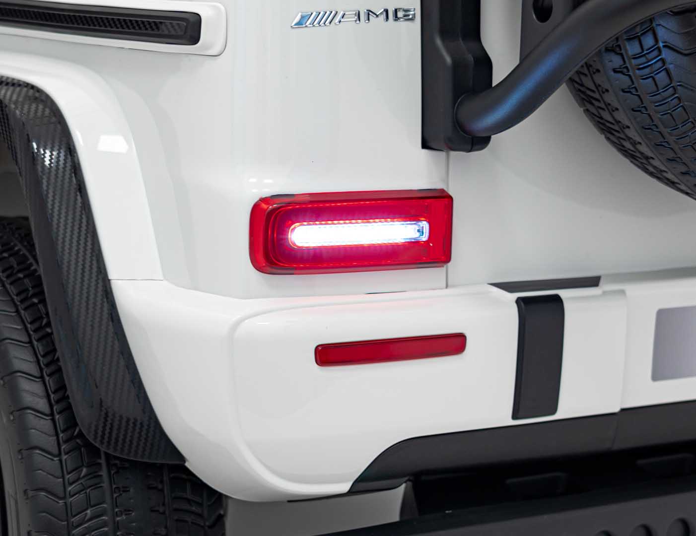 Pojazd Mercedes Benz G63 AMG XXL STRONG MP4 Biały