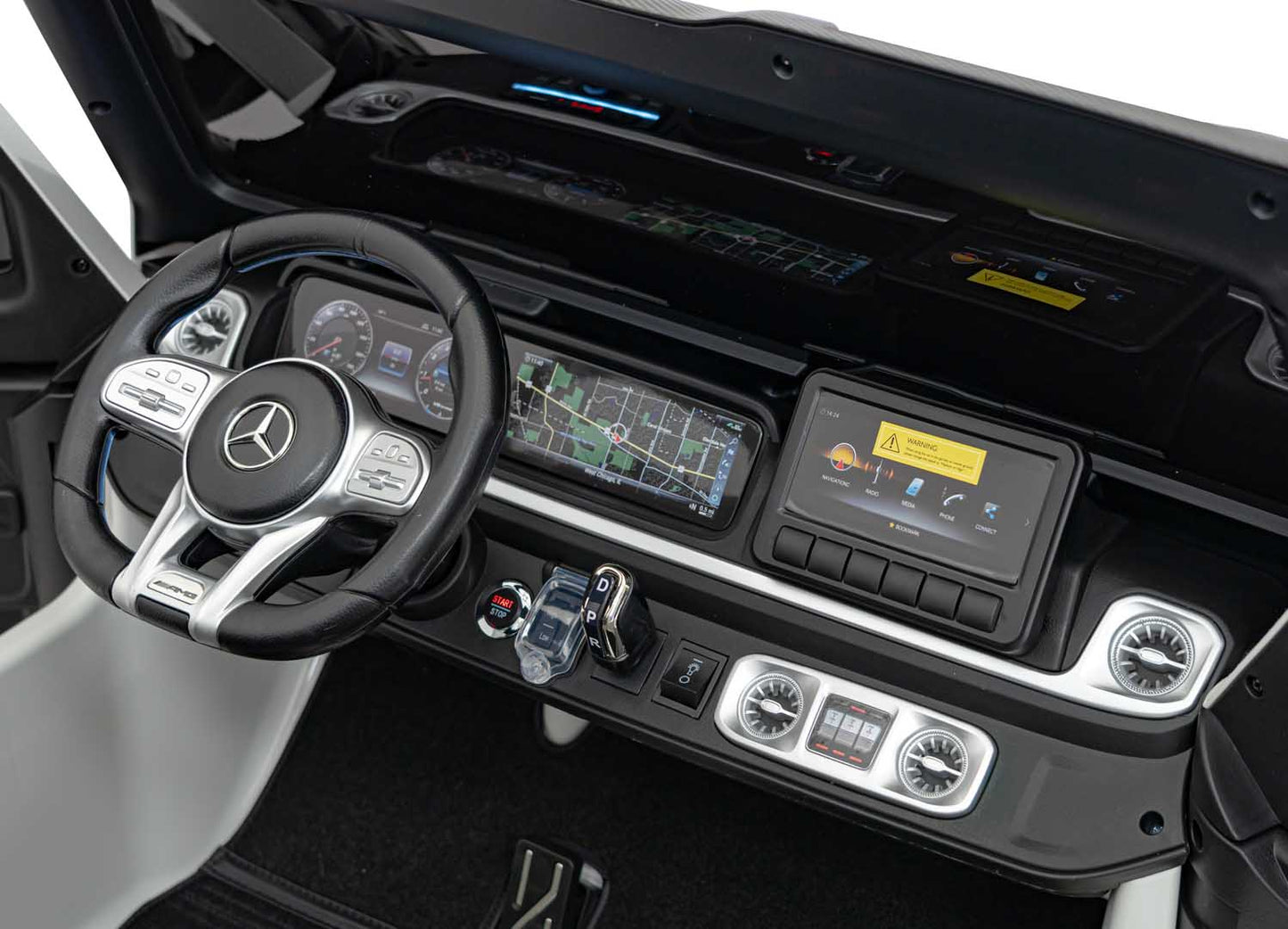Pojazd Mercedes Benz G63 AMG XXL STRONG Biały