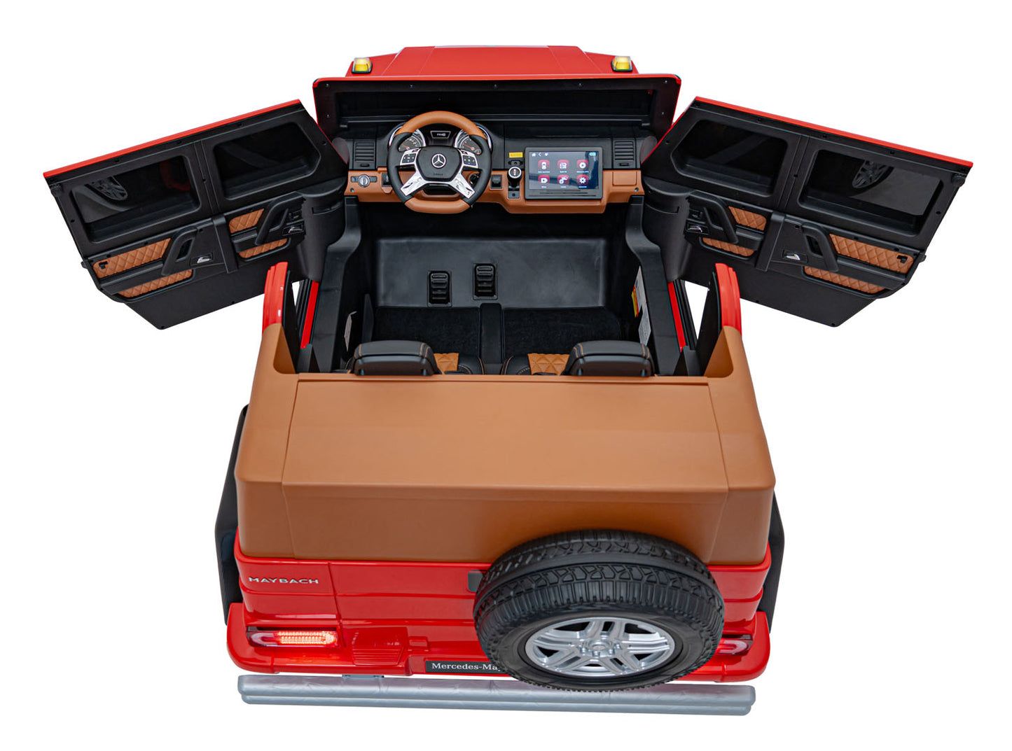 Pojazd Mercedes Benz MAYBACH G650 Czerwony
