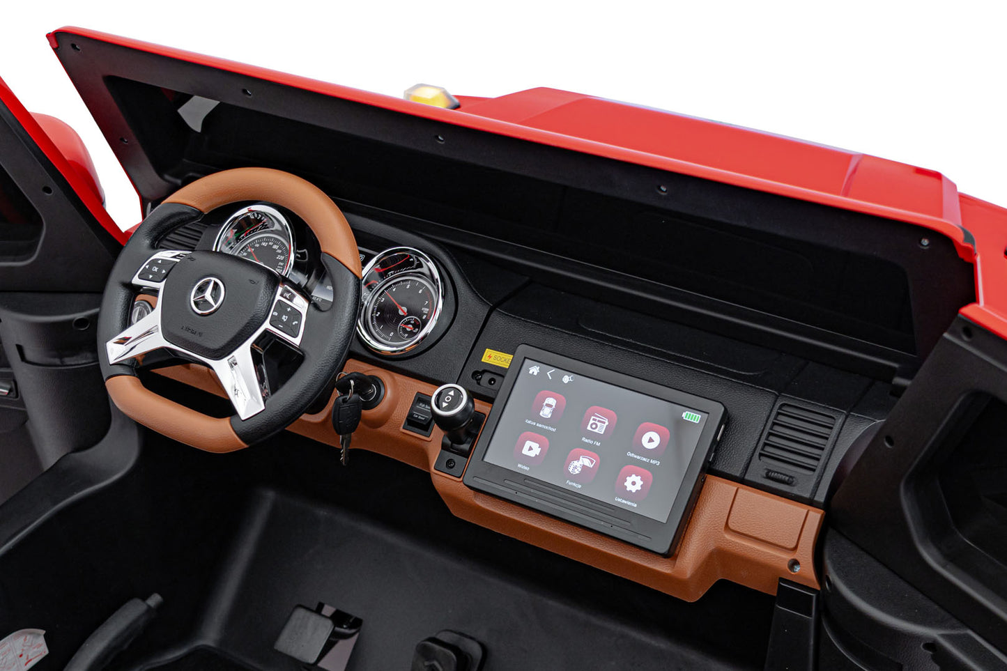 Pojazd Mercedes Benz MAYBACH G650 Czerwony