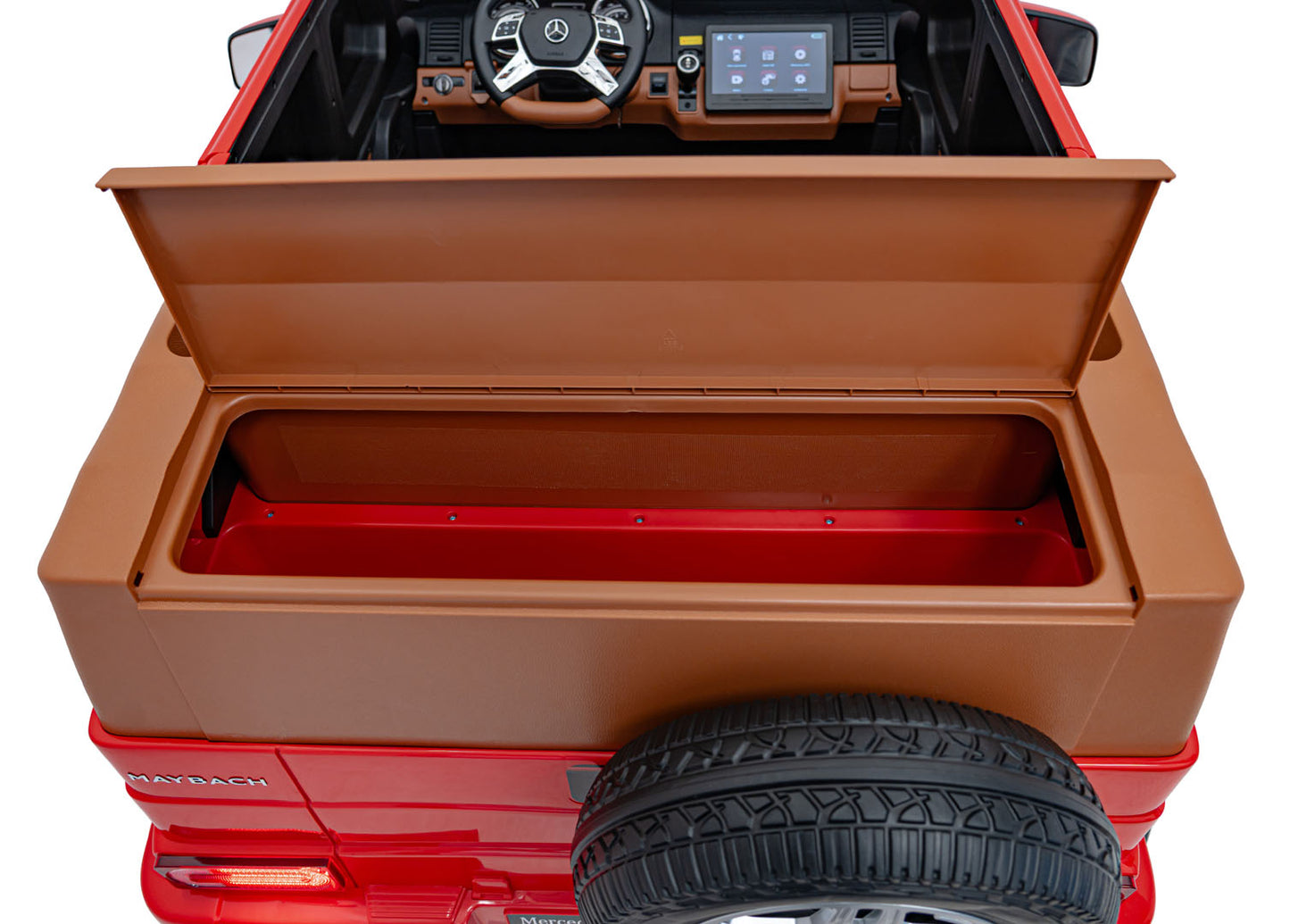 Pojazd Mercedes Benz MAYBACH G650 STRONG Czerwony