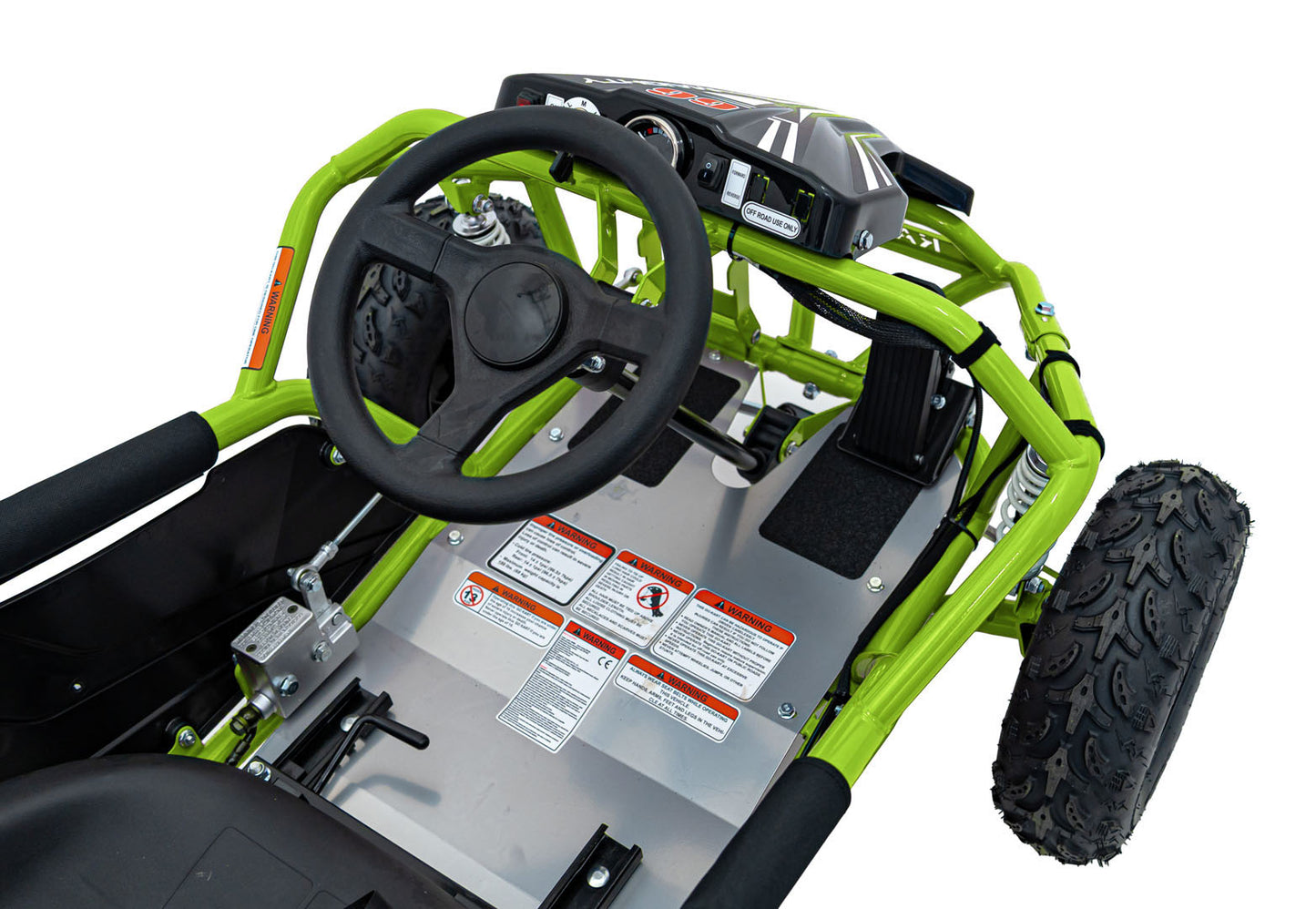 Pojazd Gokart Elektryczny MAIGHTY Zielony