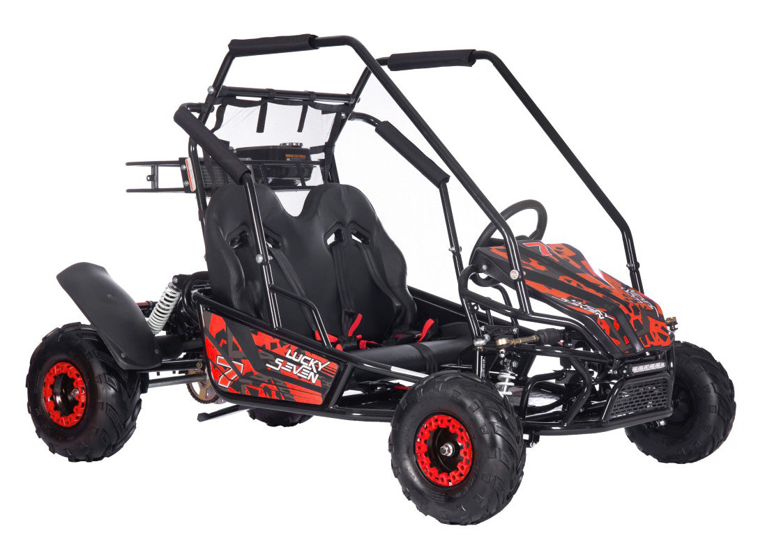 Pojazd BUGGY Spalinowy LUCKY SEVEN LIFT Czerwony