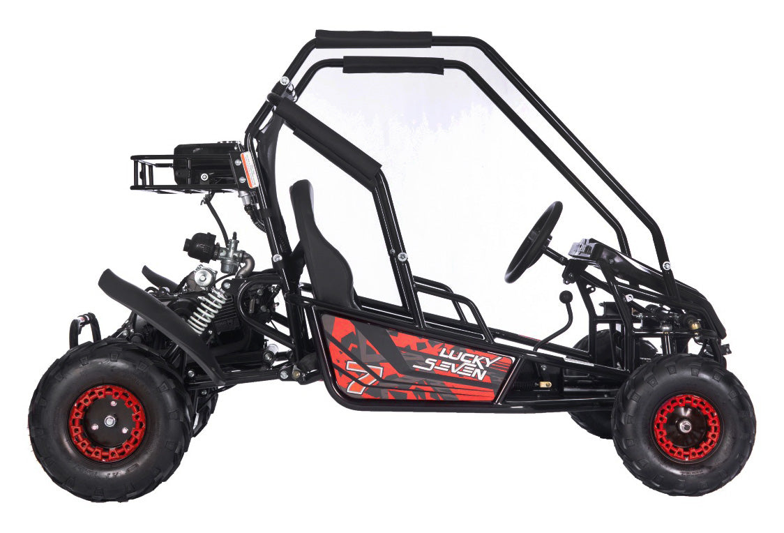 Pojazd BUGGY Spalinowy LUCKY SEVEN LIFT Czerwony