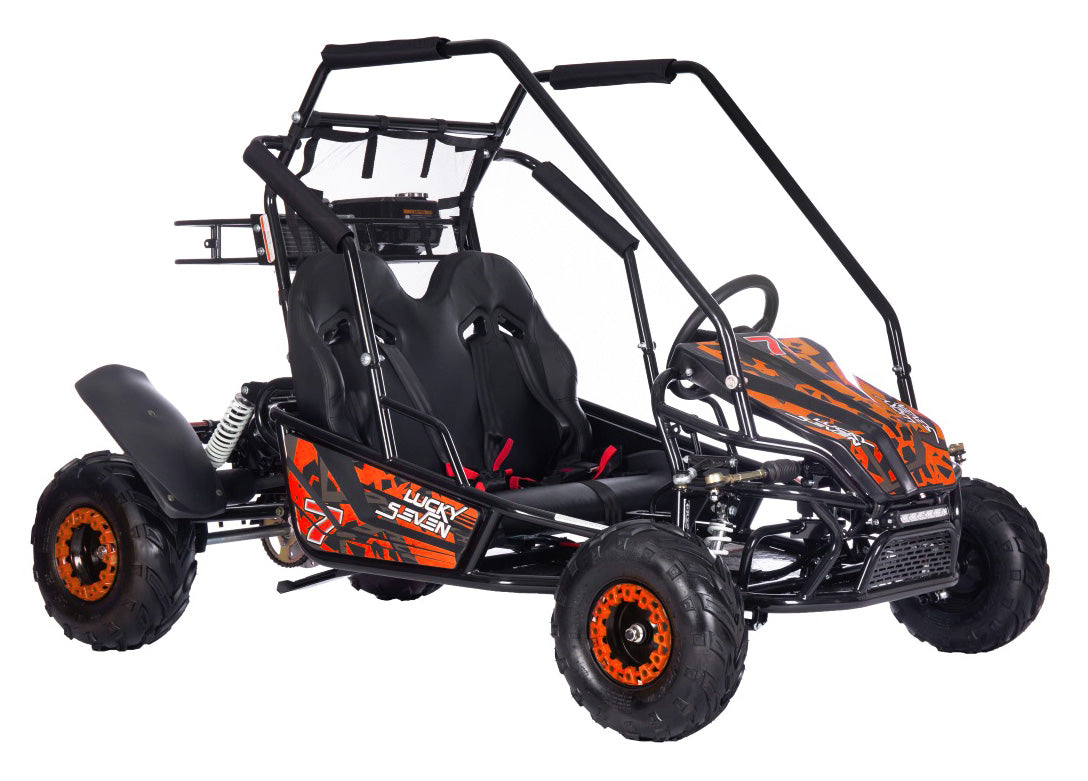 Pojazd BUGGY Spalinowy LUCKY SEVEN LIFT Pomarańczowy