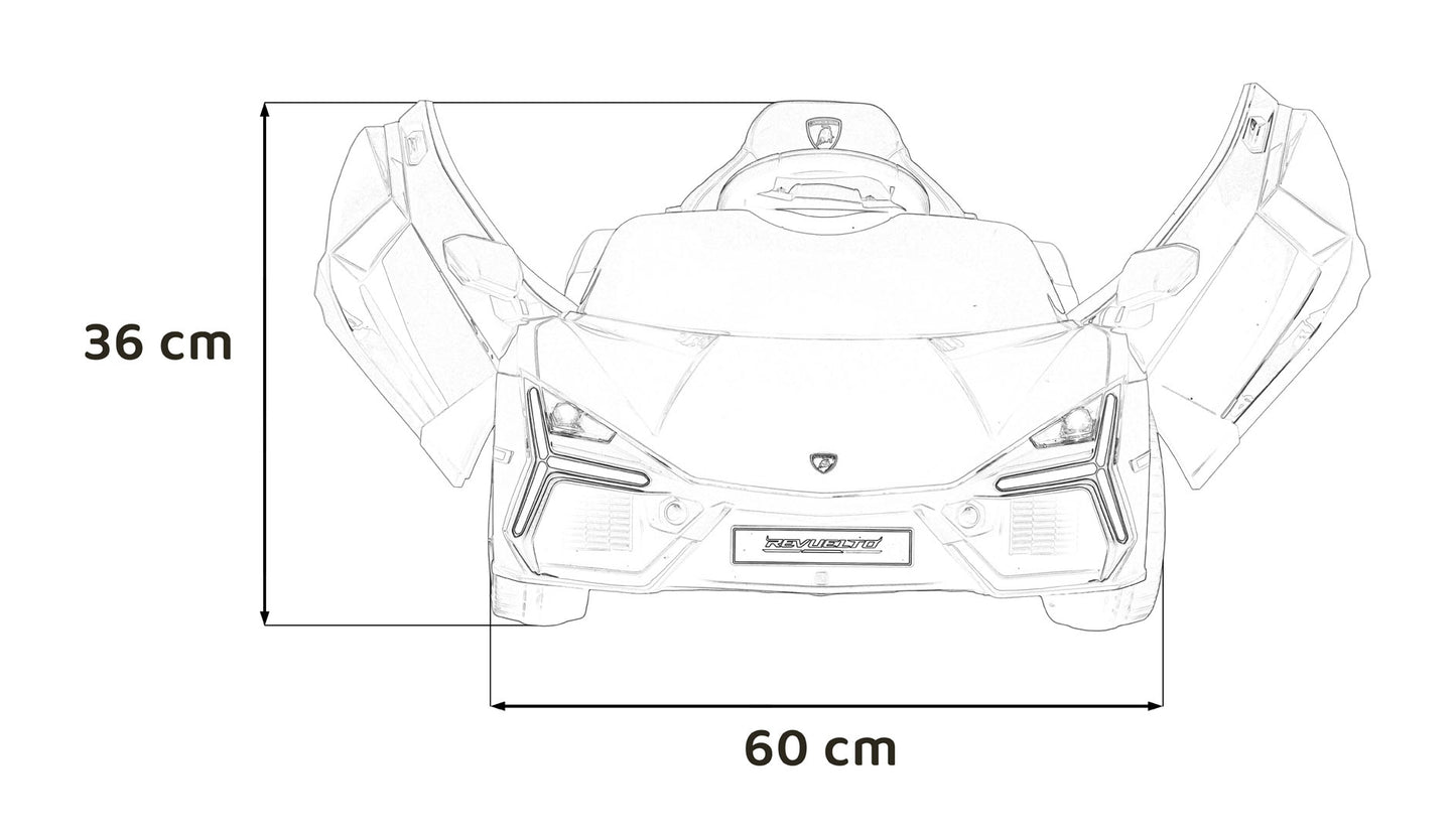 Pojazd Lamborghini Revuelto Szary