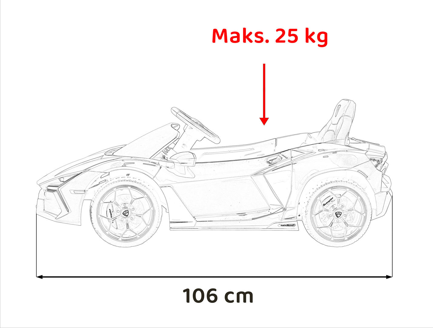 Pojazd Lamborghini Revuelto Niebieski