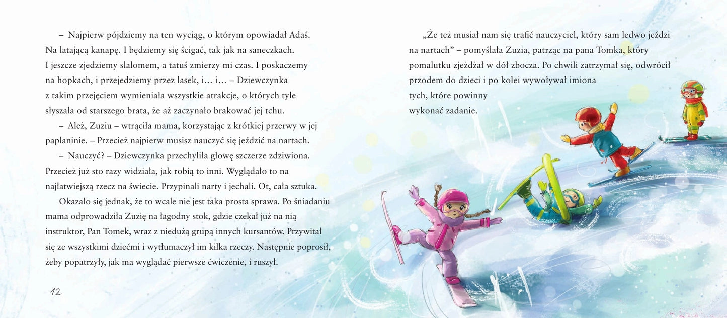 Zuzia na nartach
