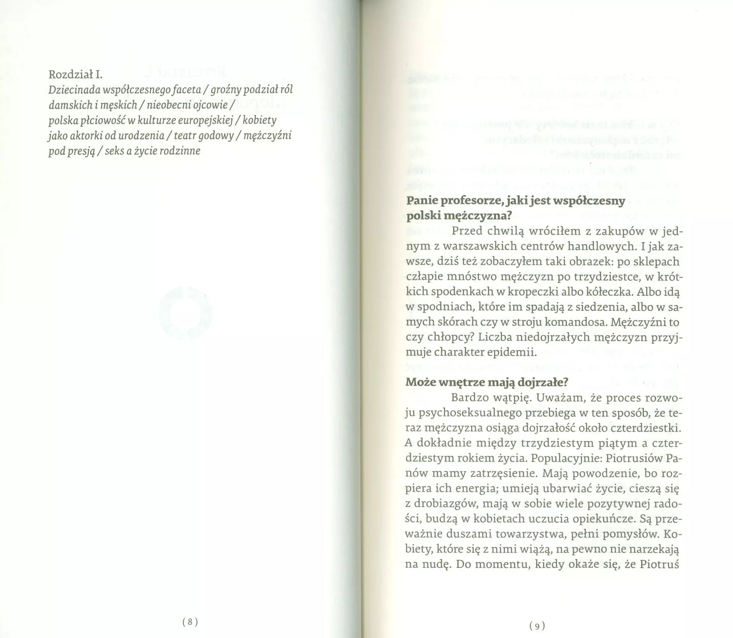 Lew-Starowicz o mężczyźnie