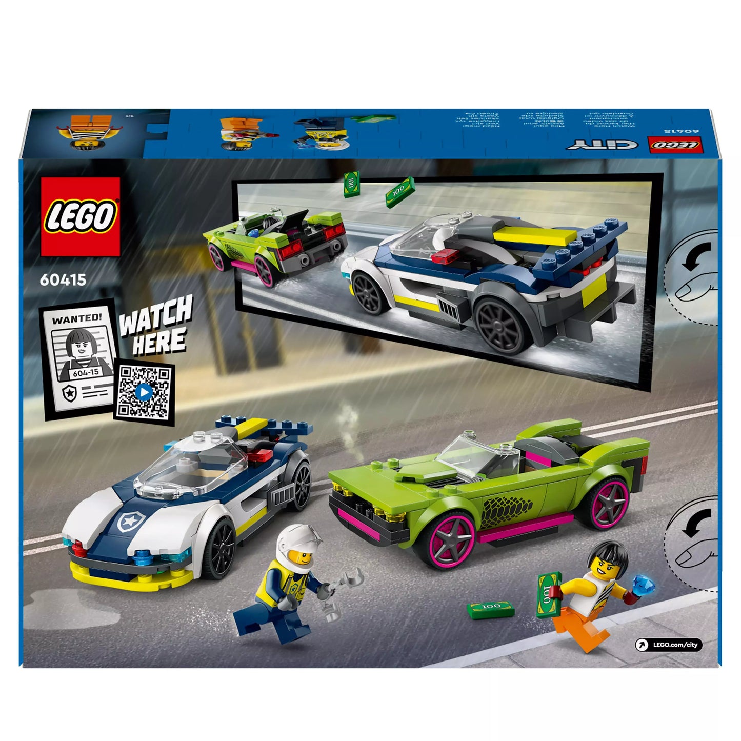 LEGO City Pościg radiowozu za muscle carem 60415
