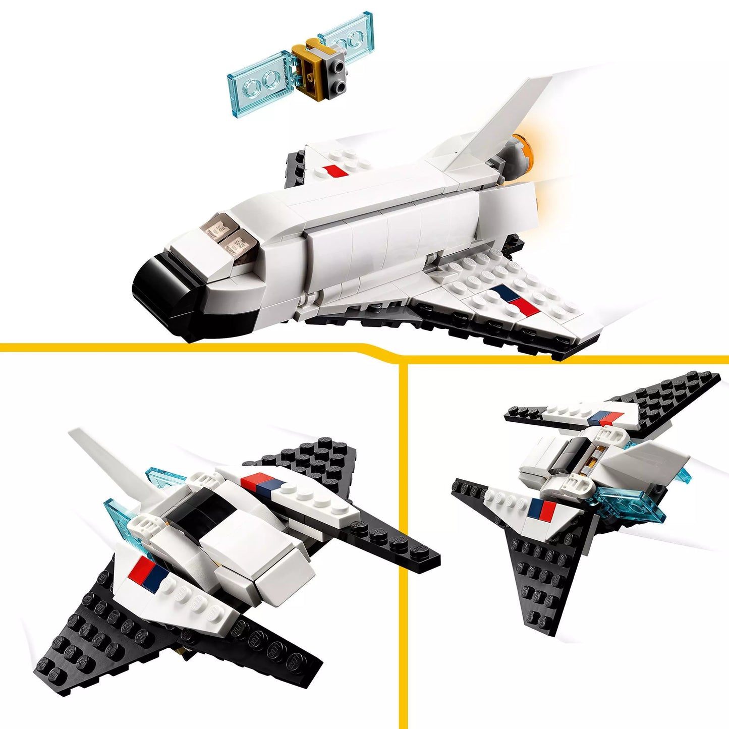 LEGO Creator 3 w 1 Prom kosmiczny 31134
