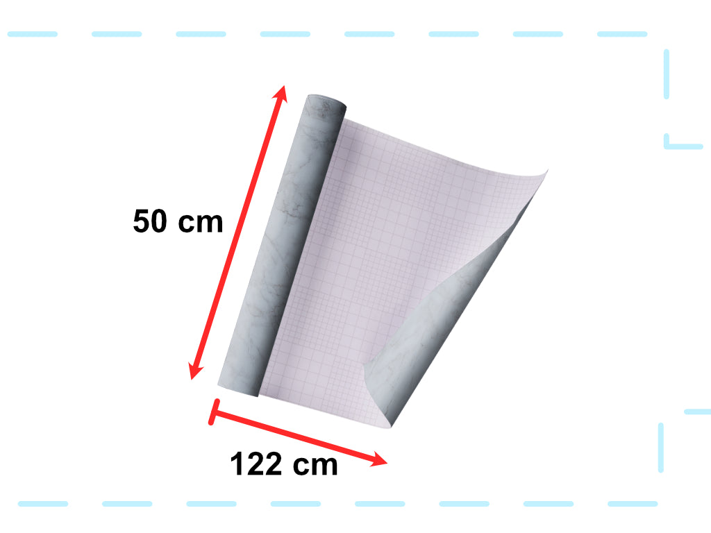 Folia rolka samoprzylepna okleina tapeta szary marmur 1,22x50m