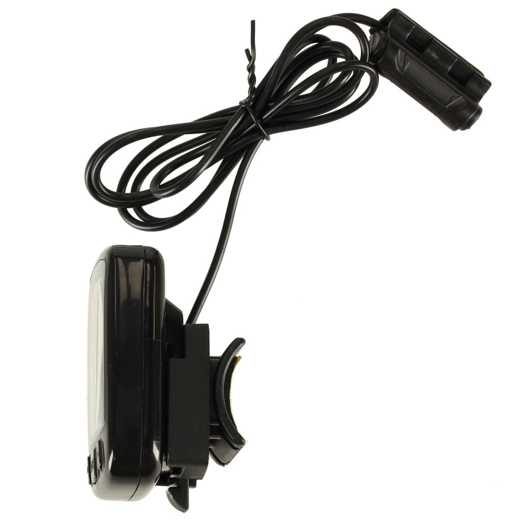 Licznik rowerowy RALLEX wodoodporny przewodowy prędkościomierz podświetlany 25w1 LCD