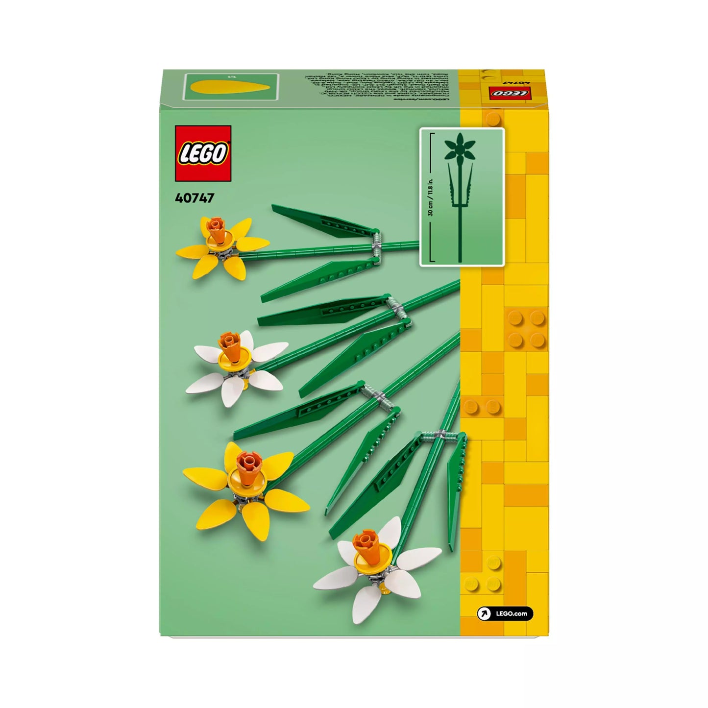 LEGO Flowers Żonkile 40747