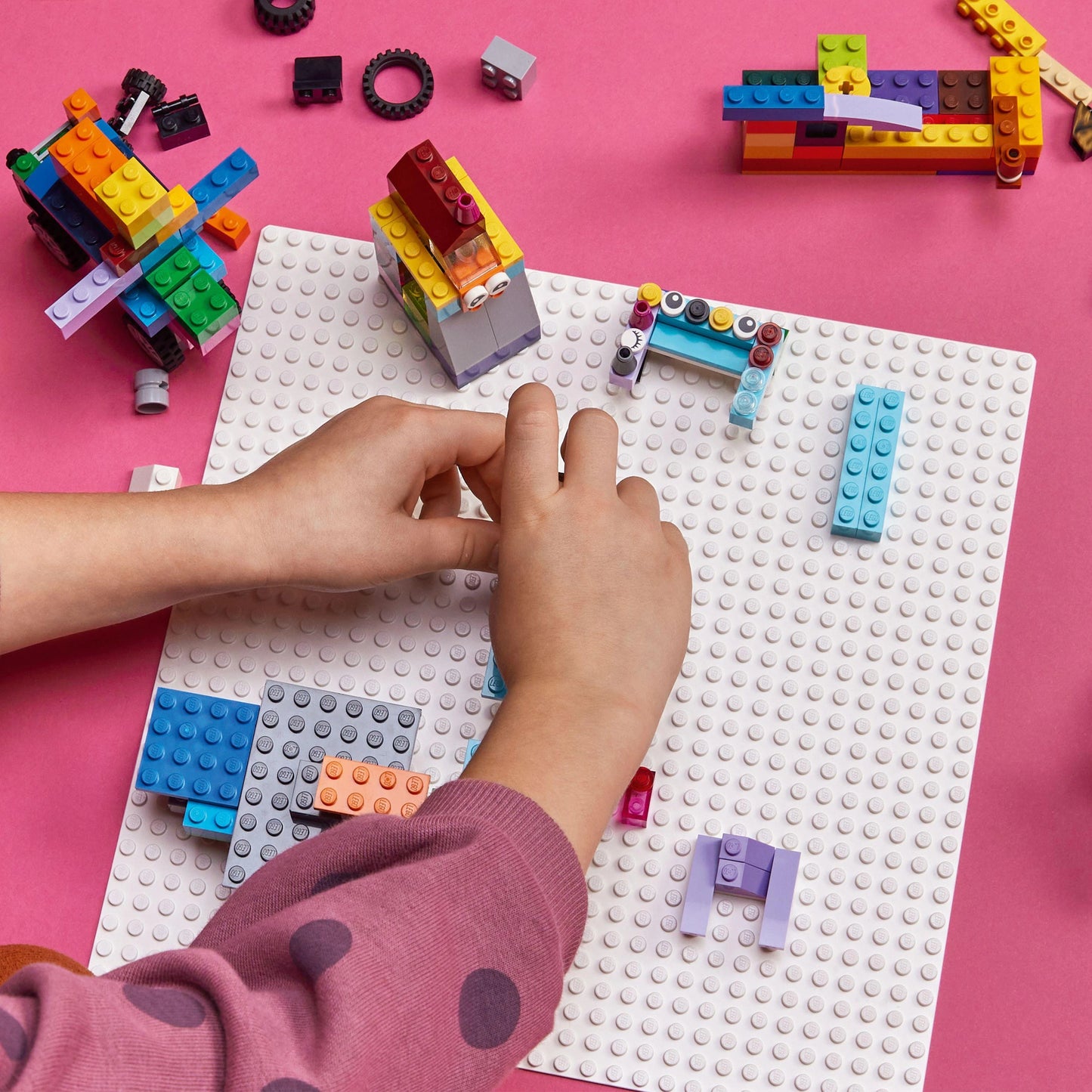 LEGO Classic Biała płytka konstrukcyjna 11026