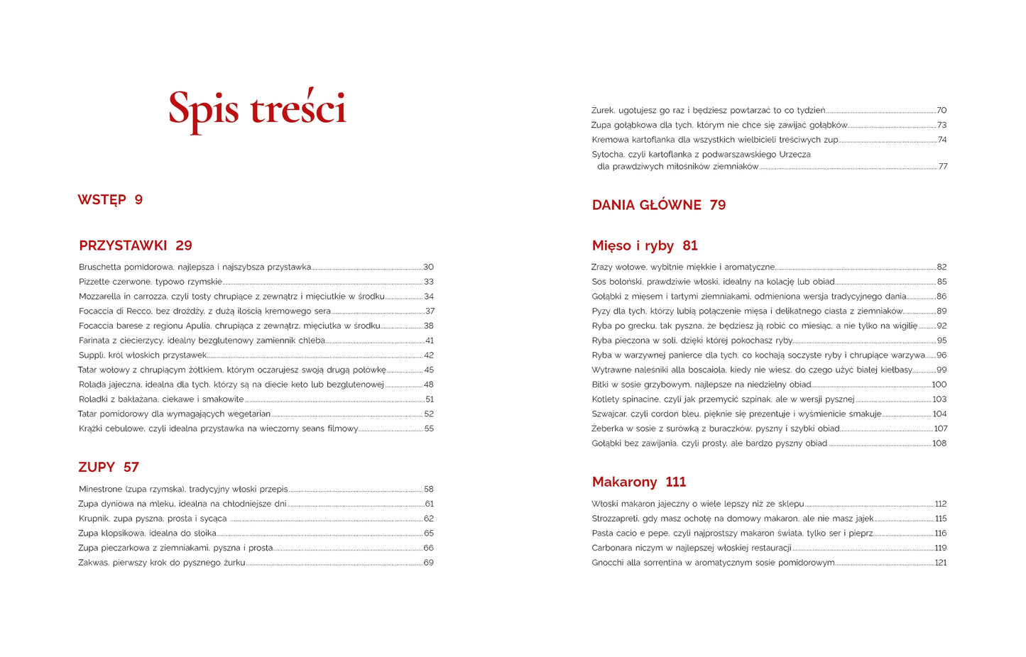 Gotuj prosto i z serca. Przepisy na komfortowe dania kuchni włoskiej i polskiej