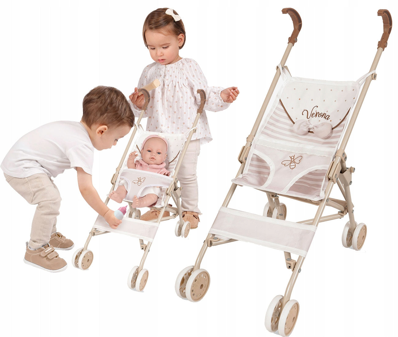 WÓZEK DLA LALEK Verona DeCuevas 90078