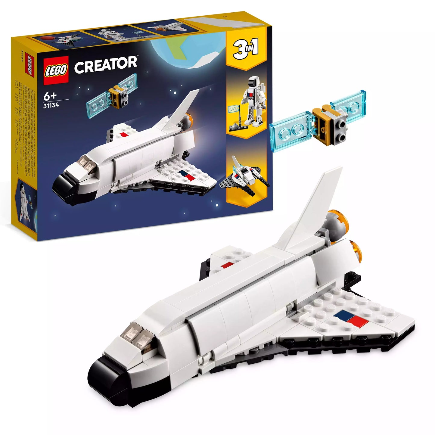 LEGO Creator 3 w 1 Prom kosmiczny 31134