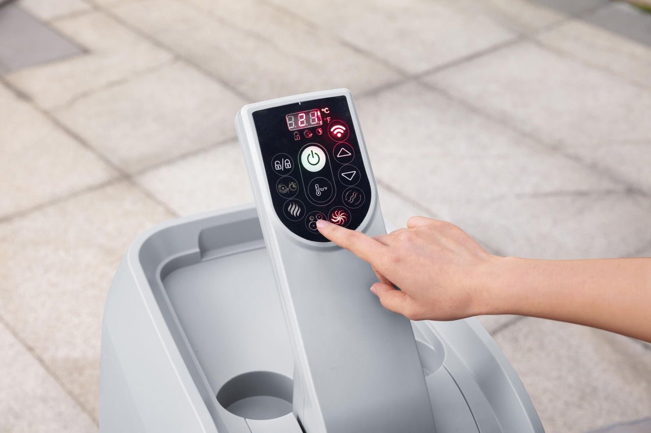 Lay - Z - Spa Santorini SMART HydroJet PRO Jacuzzi BESTWAY - www.zabawki - sensoryczne.pl