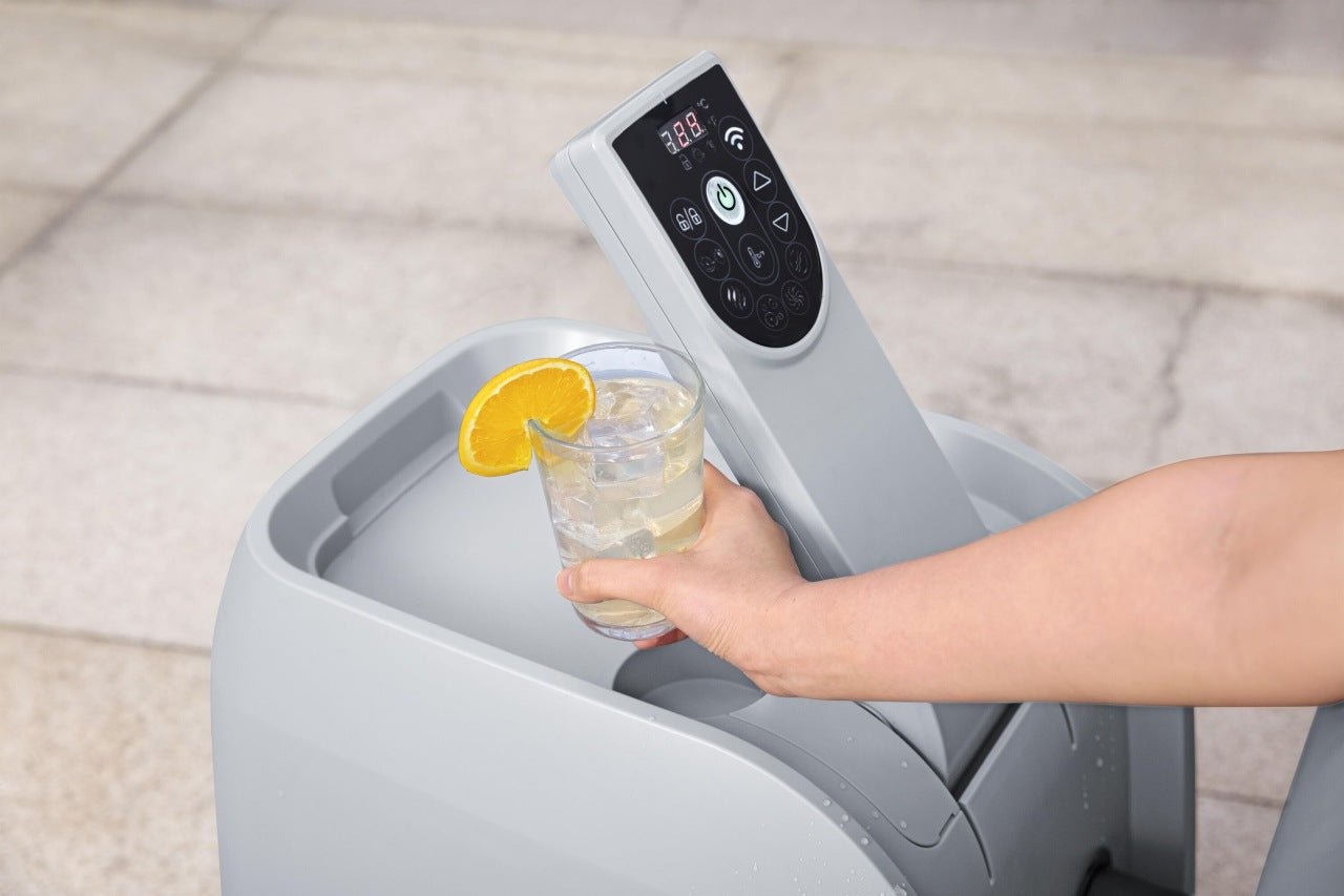 Lay - Z - Spa Santorini SMART HydroJet PRO Jacuzzi BESTWAY - www.zabawki - sensoryczne.pl