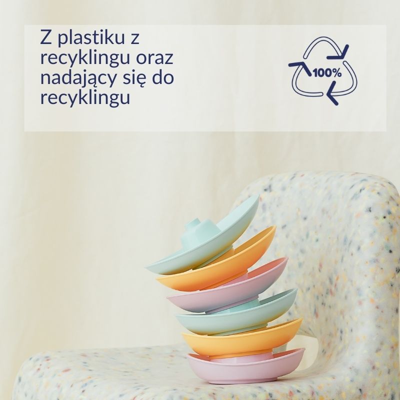 Układanka Łódeczki zestaw edukacyjna zabawka dla dzieci Le Jouet Simple