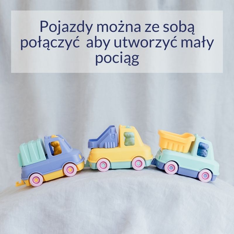 Pierwszy wóz strażacki niebieski zabawka dla dzieci autko Le Jouet Simple