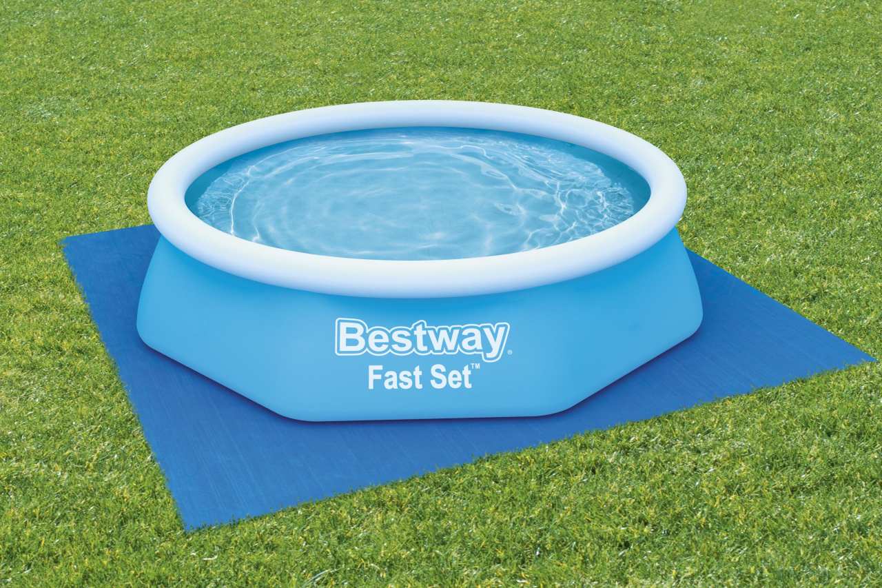 Mata pod basen ogrodowy 244cm/8FT BESTWAY 274x274cm - www.zabawki - sensoryczne.pl