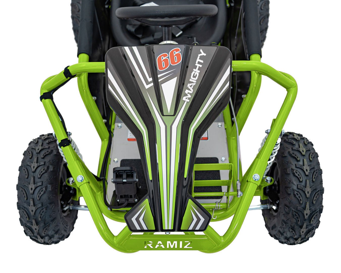 Pojazd Gokart Elektryczny MAIGHTY Zielony - www.zabawki - sensoryczne.pl