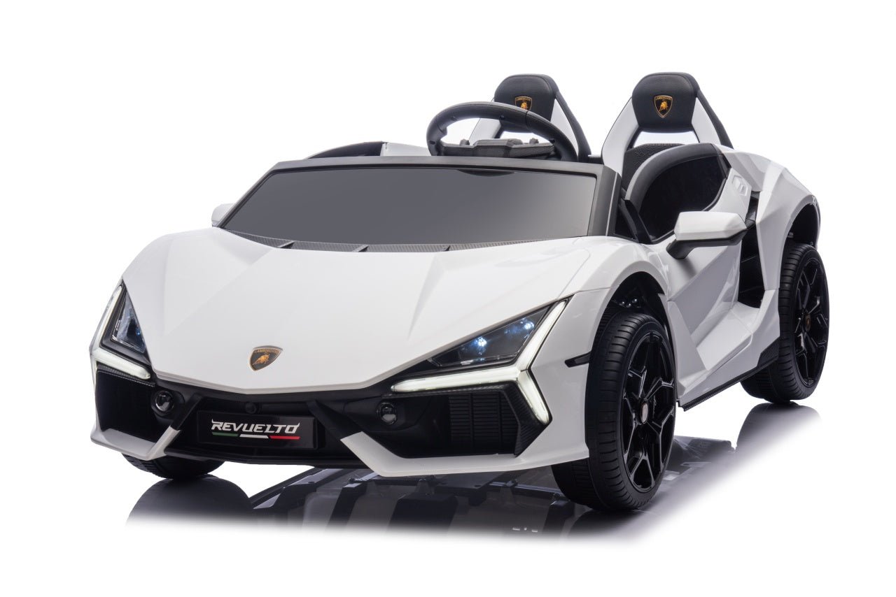 Pojazd Lamborghini Revuelto XL Biały - www.zabawki - sensoryczne.pl