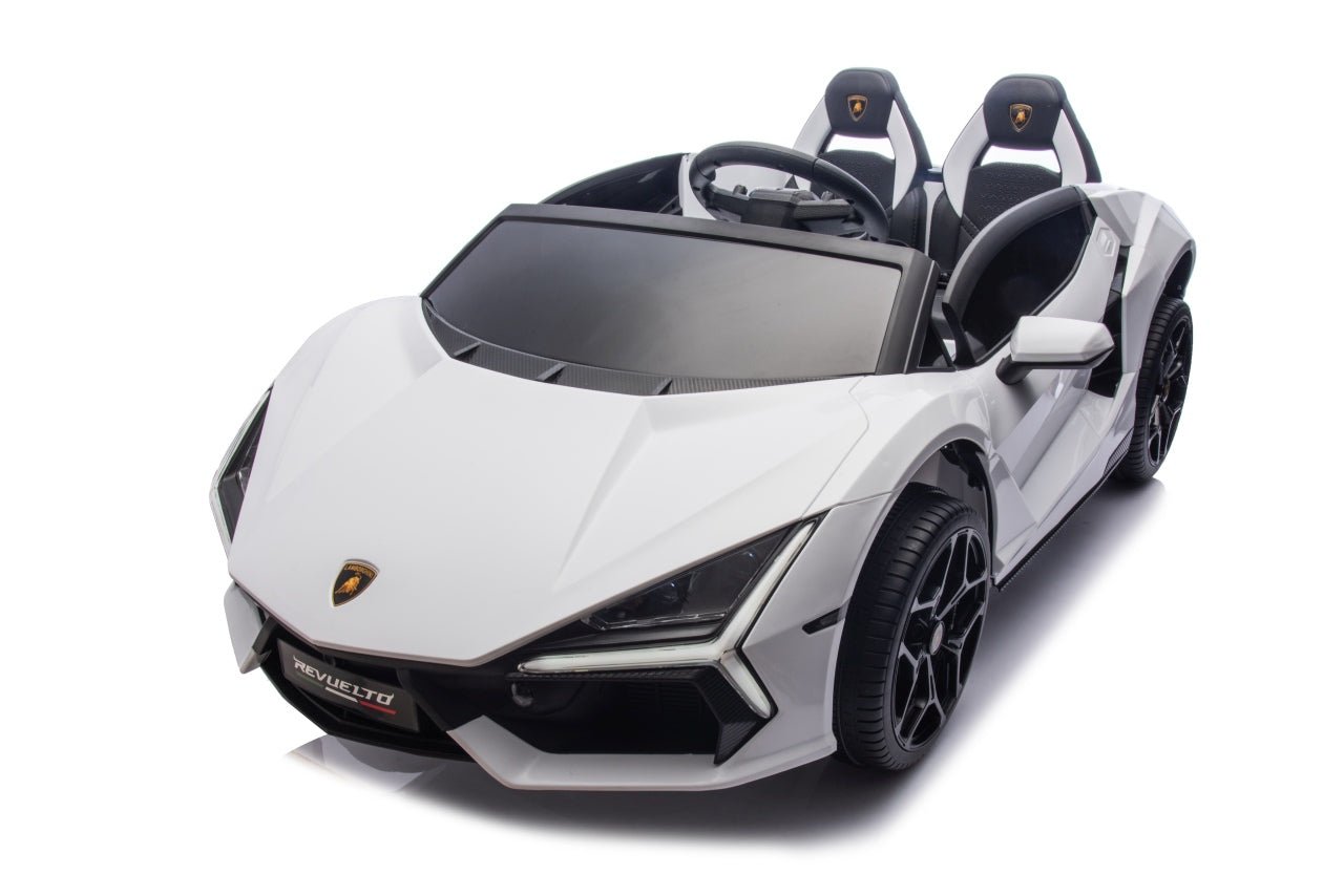 Pojazd Lamborghini Revuelto XL Biały - www.zabawki - sensoryczne.pl