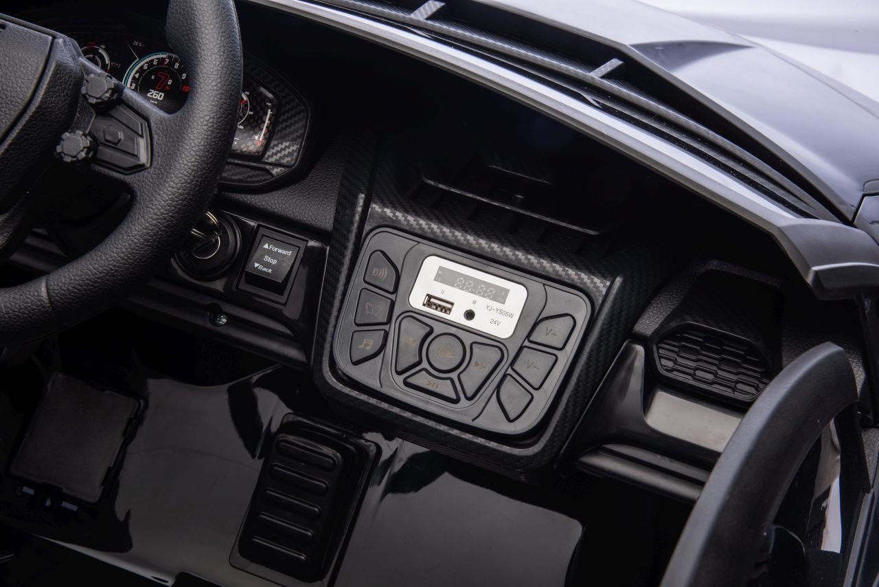Pojazd Lamborghini Revuelto XL Czarny - www.zabawki - sensoryczne.pl
