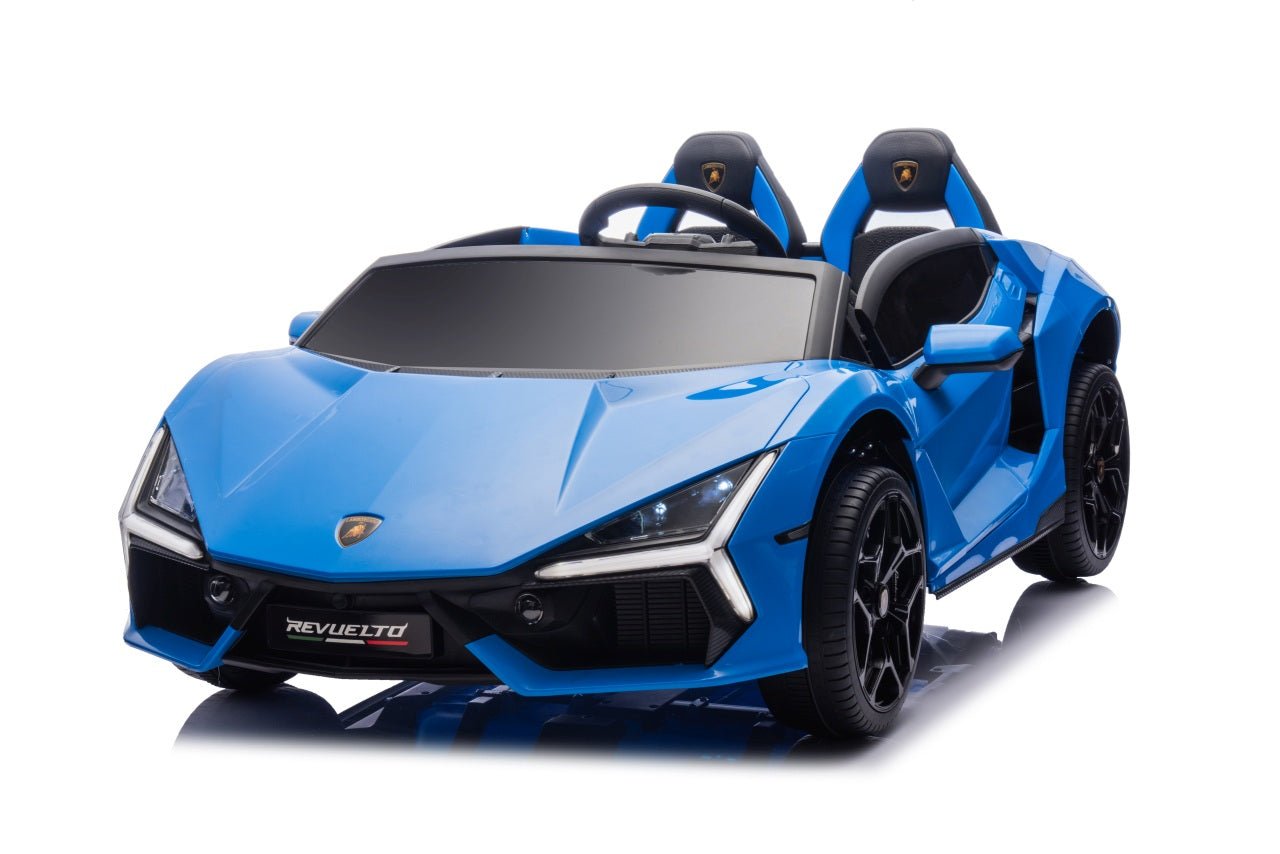 Pojazd Lamborghini Revuelto XL Niebieski - www.zabawki - sensoryczne.pl