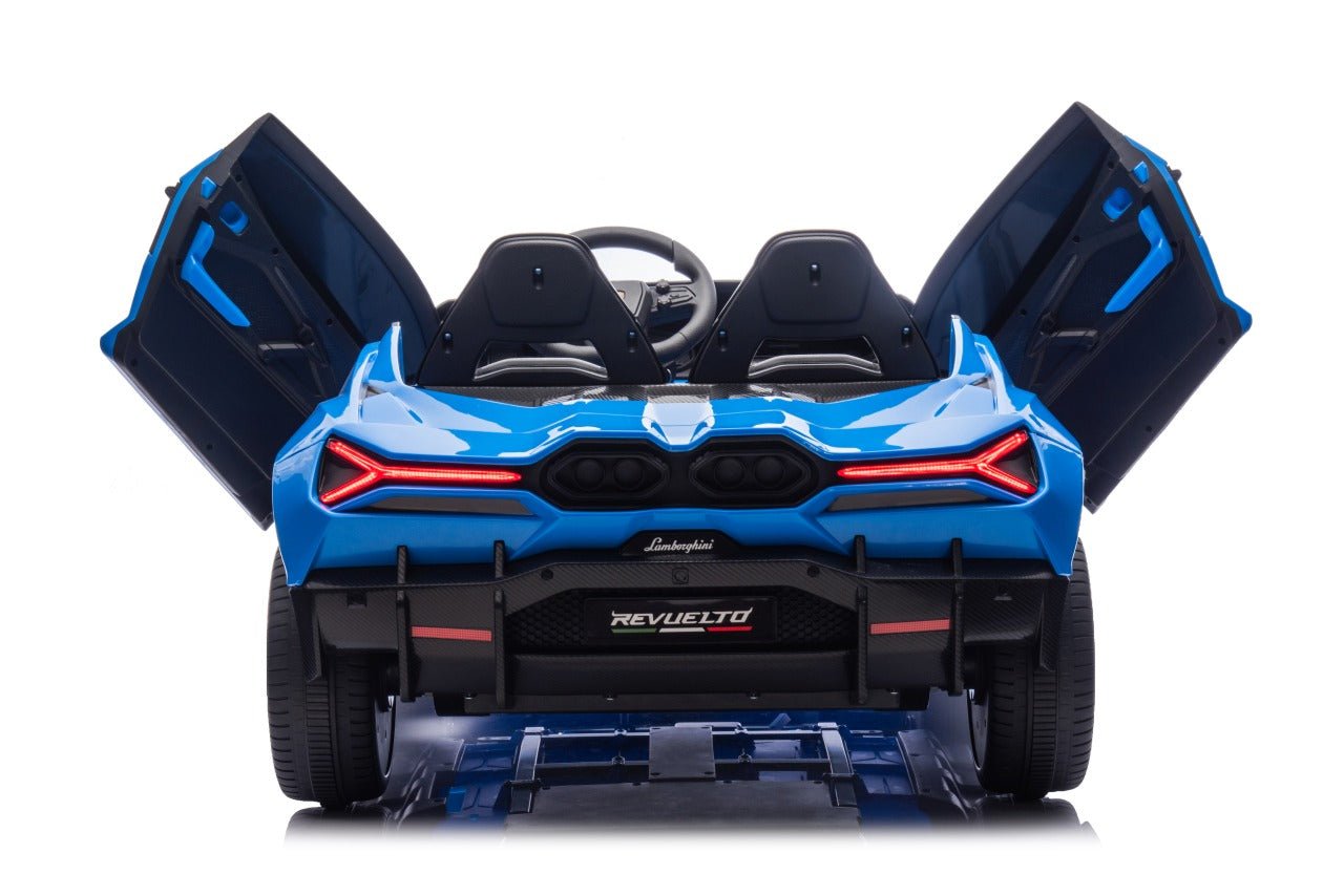 Pojazd Lamborghini Revuelto XL Niebieski - www.zabawki - sensoryczne.pl