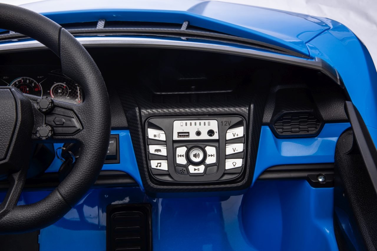 Pojazd Lamborghini Revuelto XL Niebieski - www.zabawki - sensoryczne.pl