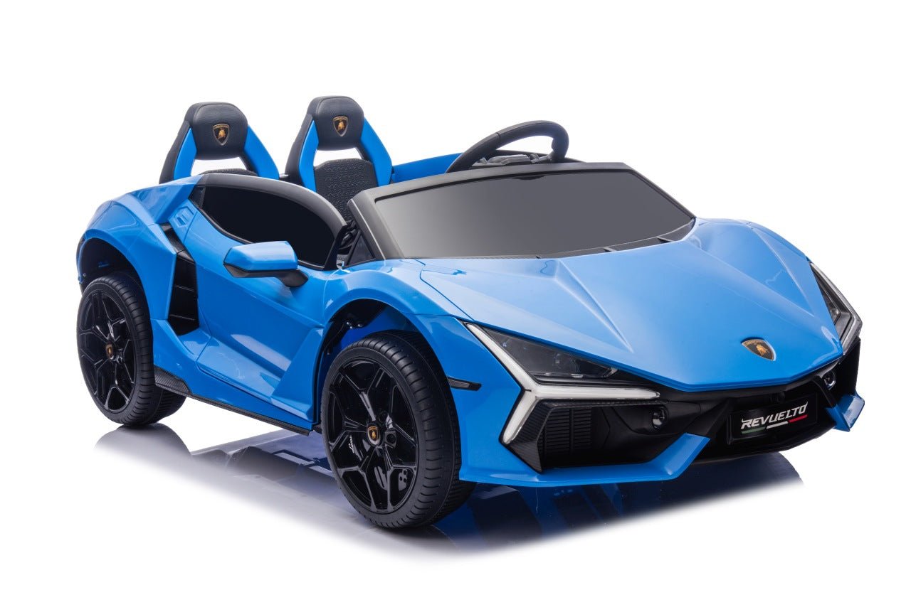 Pojazd Lamborghini Revuelto XL Niebieski - www.zabawki - sensoryczne.pl