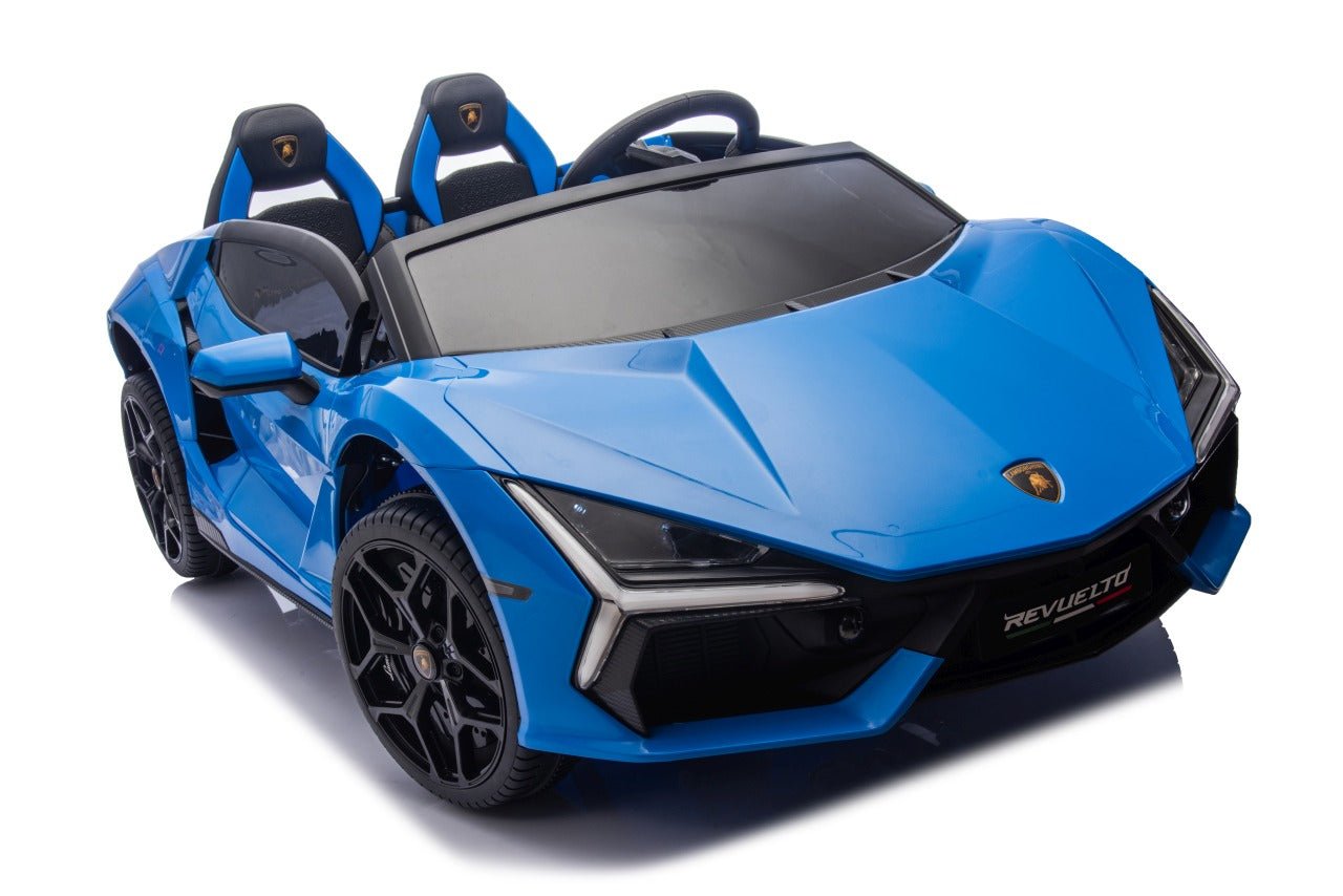 Pojazd Lamborghini Revuelto XL Niebieski - www.zabawki - sensoryczne.pl